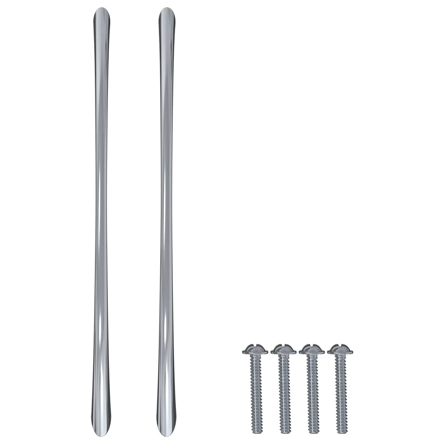 Handle 12 pcs Silver 107 x 3.6 x 23 mm Stainless Steel