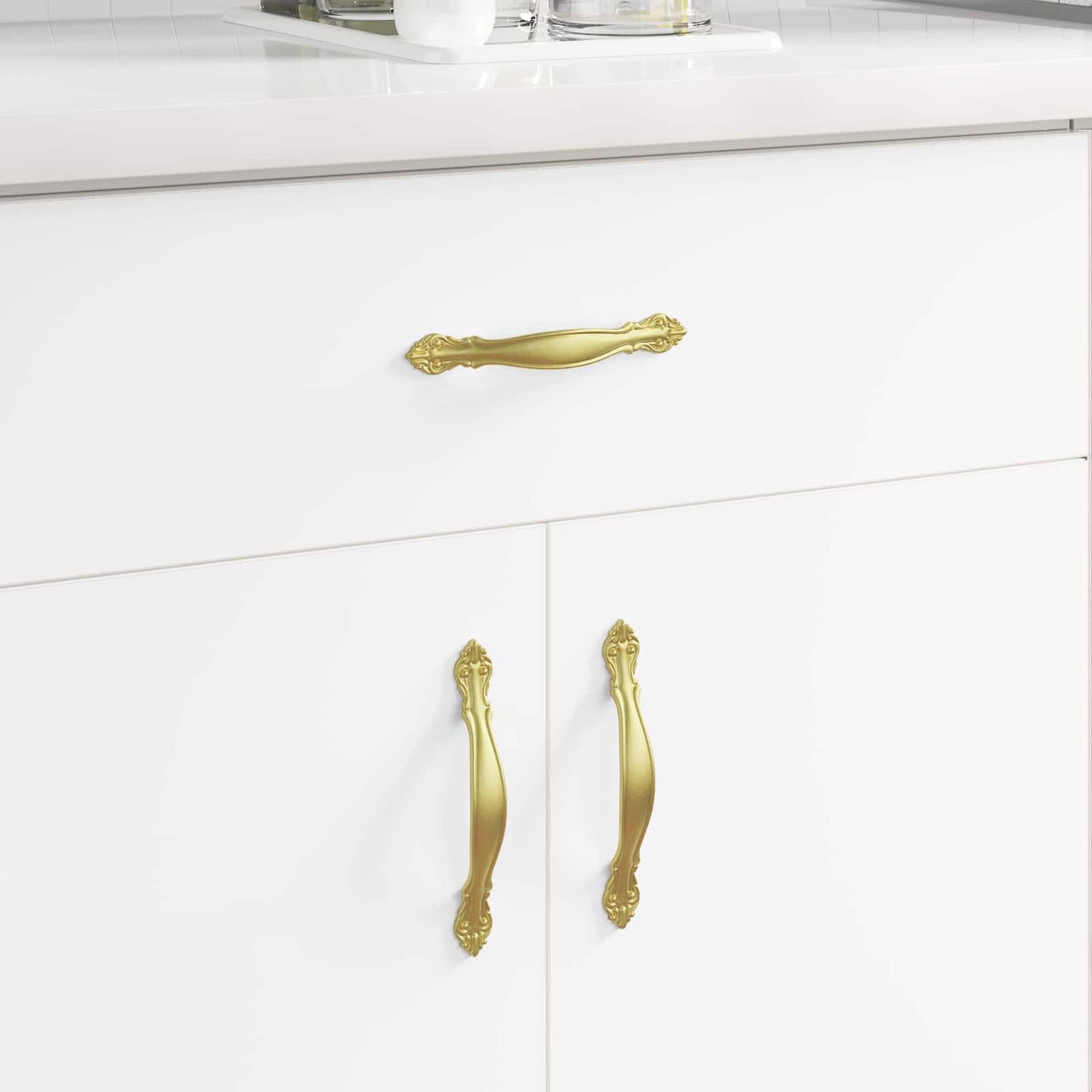 Handle 12 pcs Gold 143 x 19.2 x 20 mm Zinc Alloy