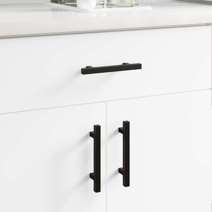 Cabinet Handle 12 pcs Black 150 x 12.3 x 35.2 mm