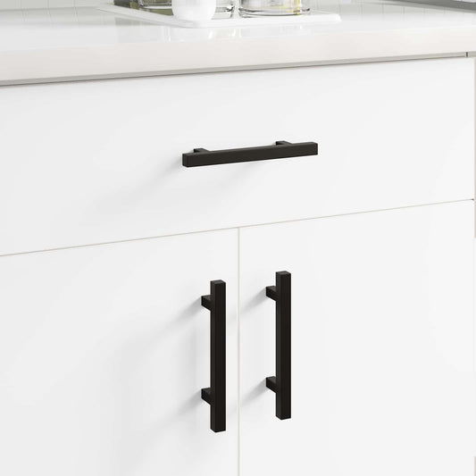 Cabinet Handle 12 pcs Black 150 x 12.3 x 35.2 mm