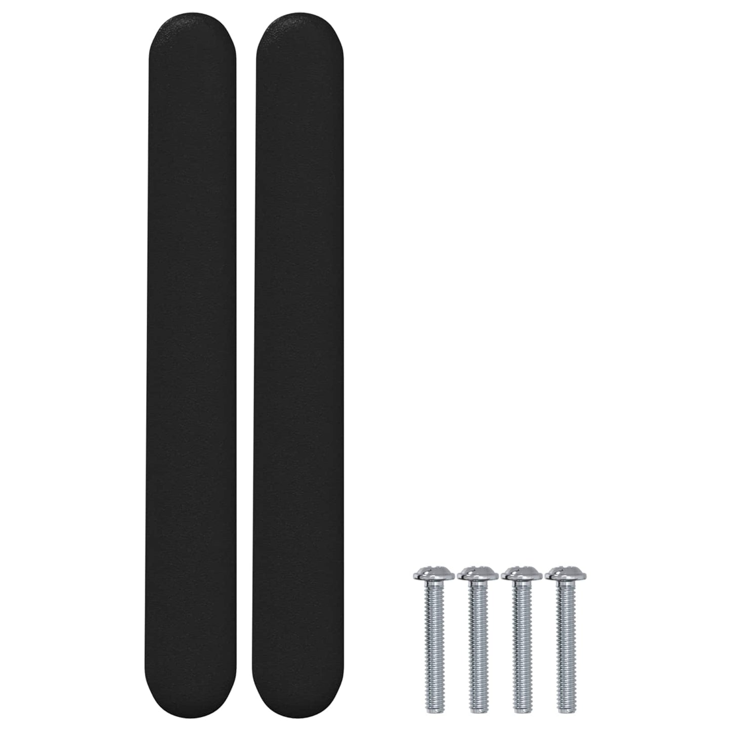 Cabinet Handle 2 pcs Black 121 x 16.6 x 28.3 mm Iron