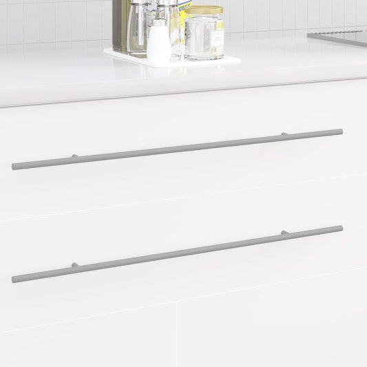 Cabinet Handle 12 pcs Silver 700mm Stainless Steel
