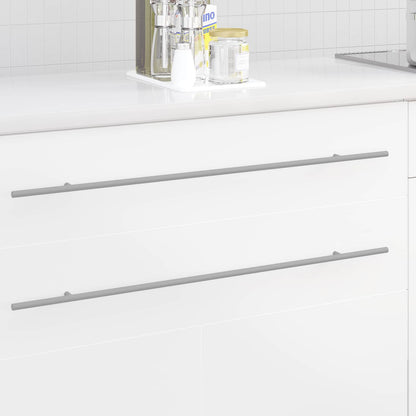 Cabinet Handle 12 pcs Silver 800 mm Stainless Steel