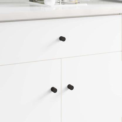Cabinet Knobs 968 pcs Black Iron