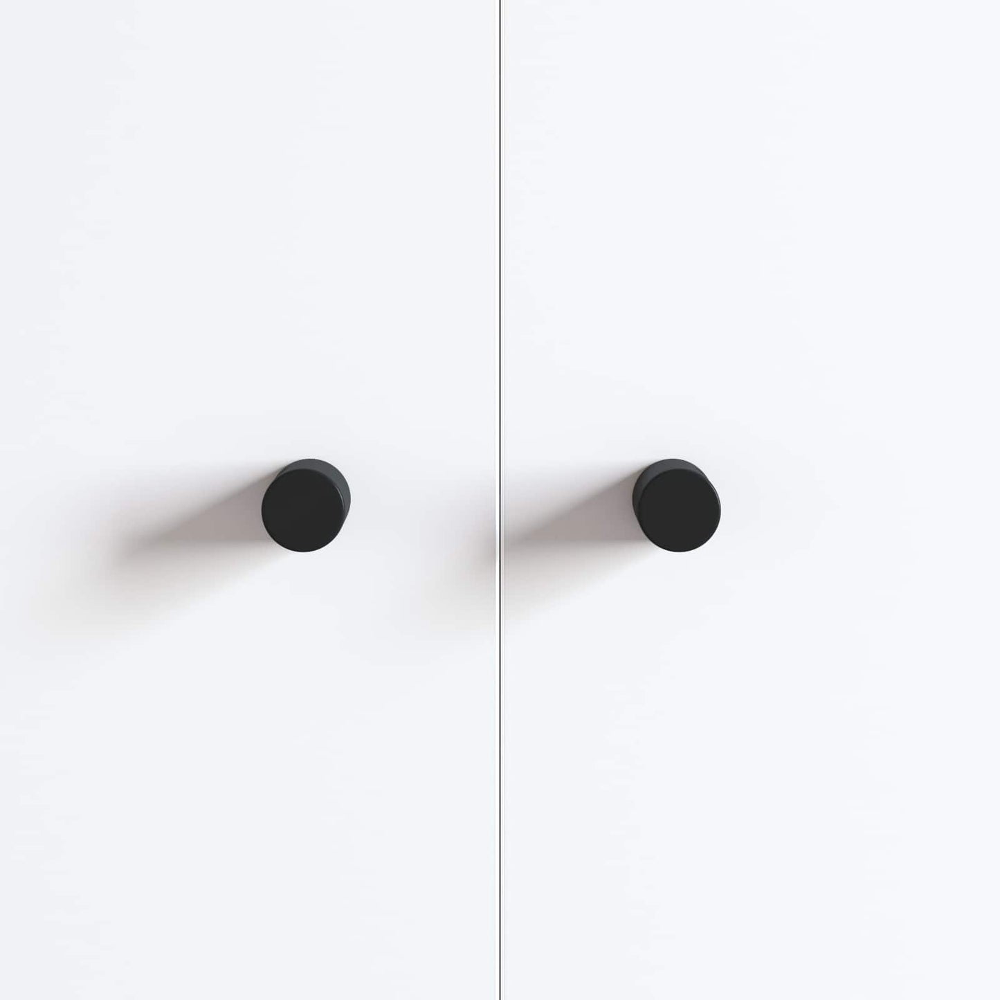 Cabinet Knob 1011 pcs Black Iron