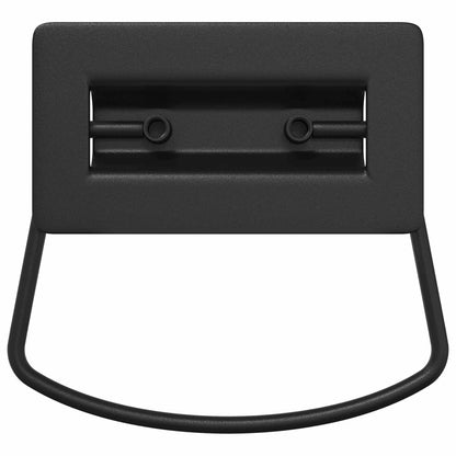 Cabinet Handles 2 pcs Black 85 x 45 mm Metal