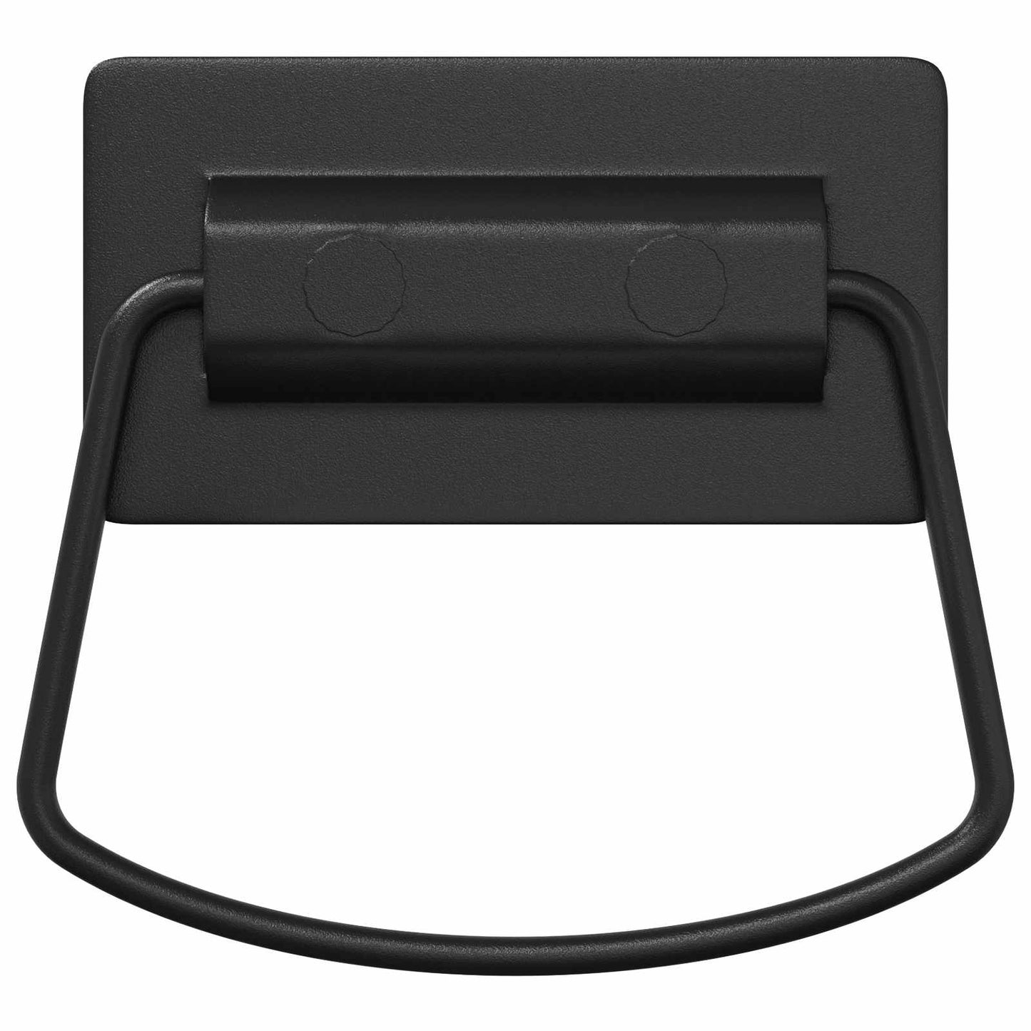 Cabinet Handles 2 pcs Black 85 x 45 mm Metal