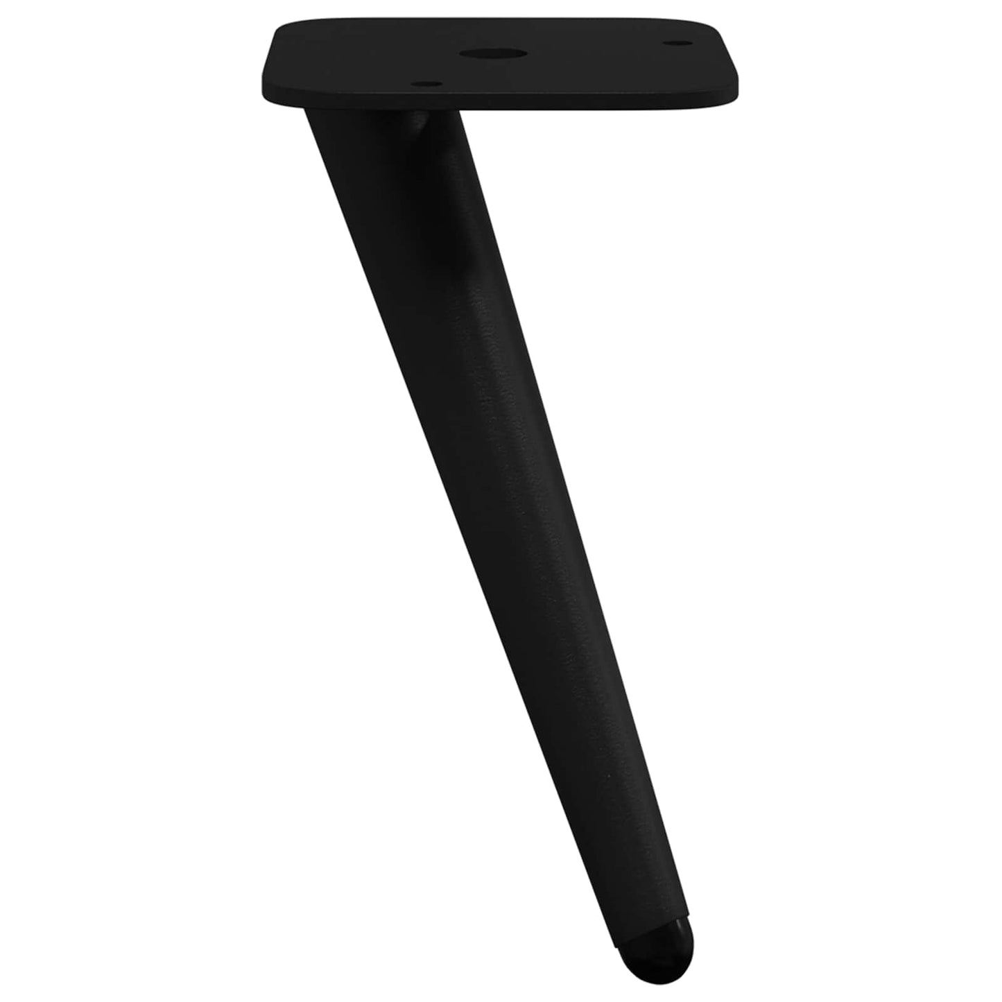 Standing Feet 2 pcs Black 56 x 56 x 100 mm Iron