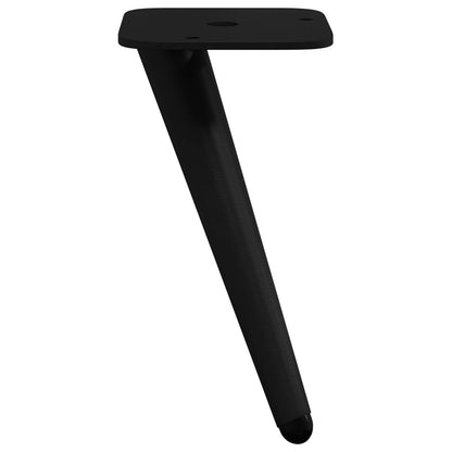 Standing Feet 12 pcs Black 56 x 56 x 100 mm Iron