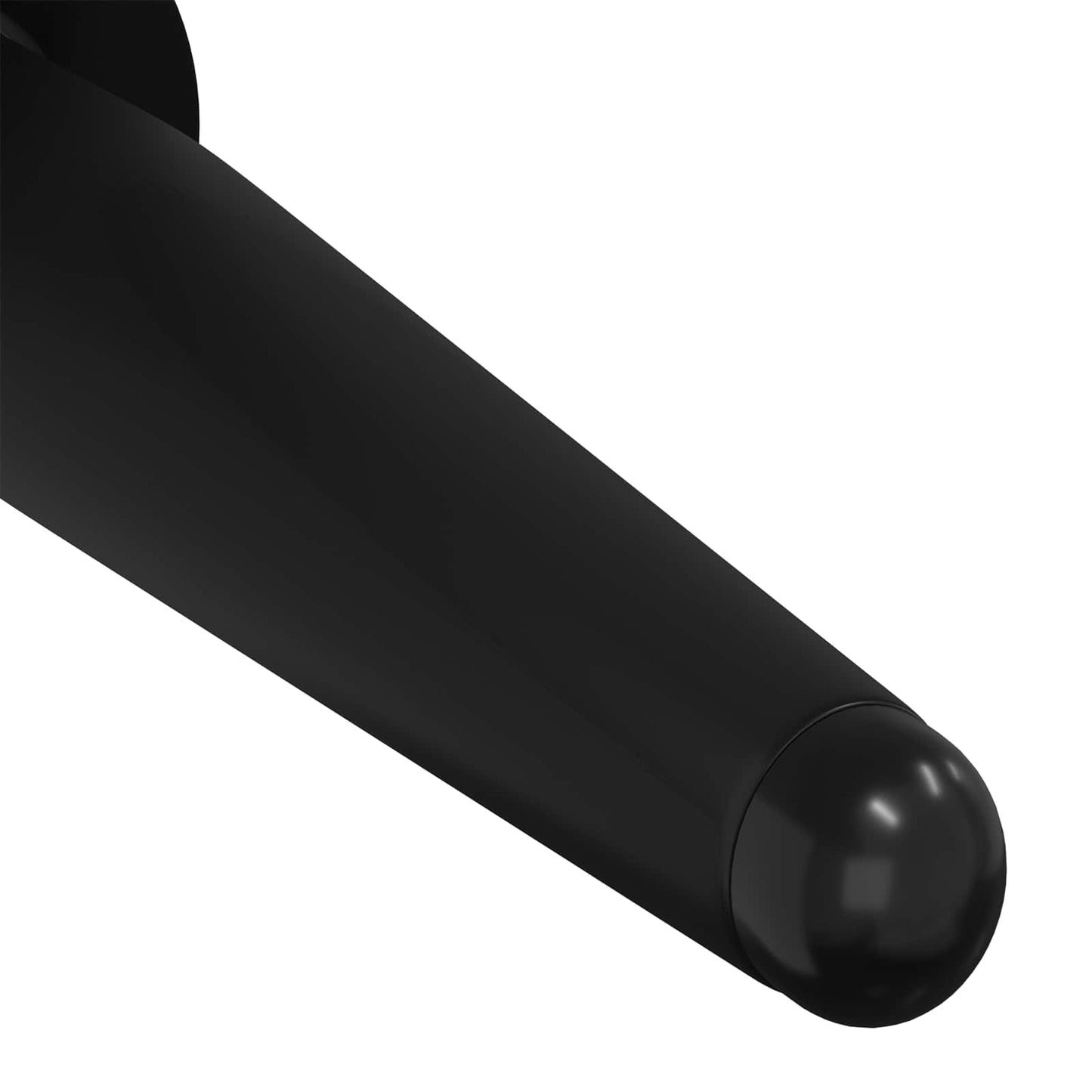 Furniture Feet 2 pcs Black Ø 40 x 98 mm Iron