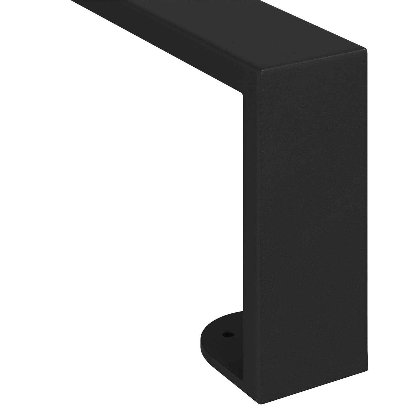 Furniture Feet 12 pcs Black 311 x 40.5 x 100 mm Iron