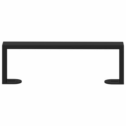Furniture Feet 12 pcs Black 311 x 40.5 x 100 mm Iron