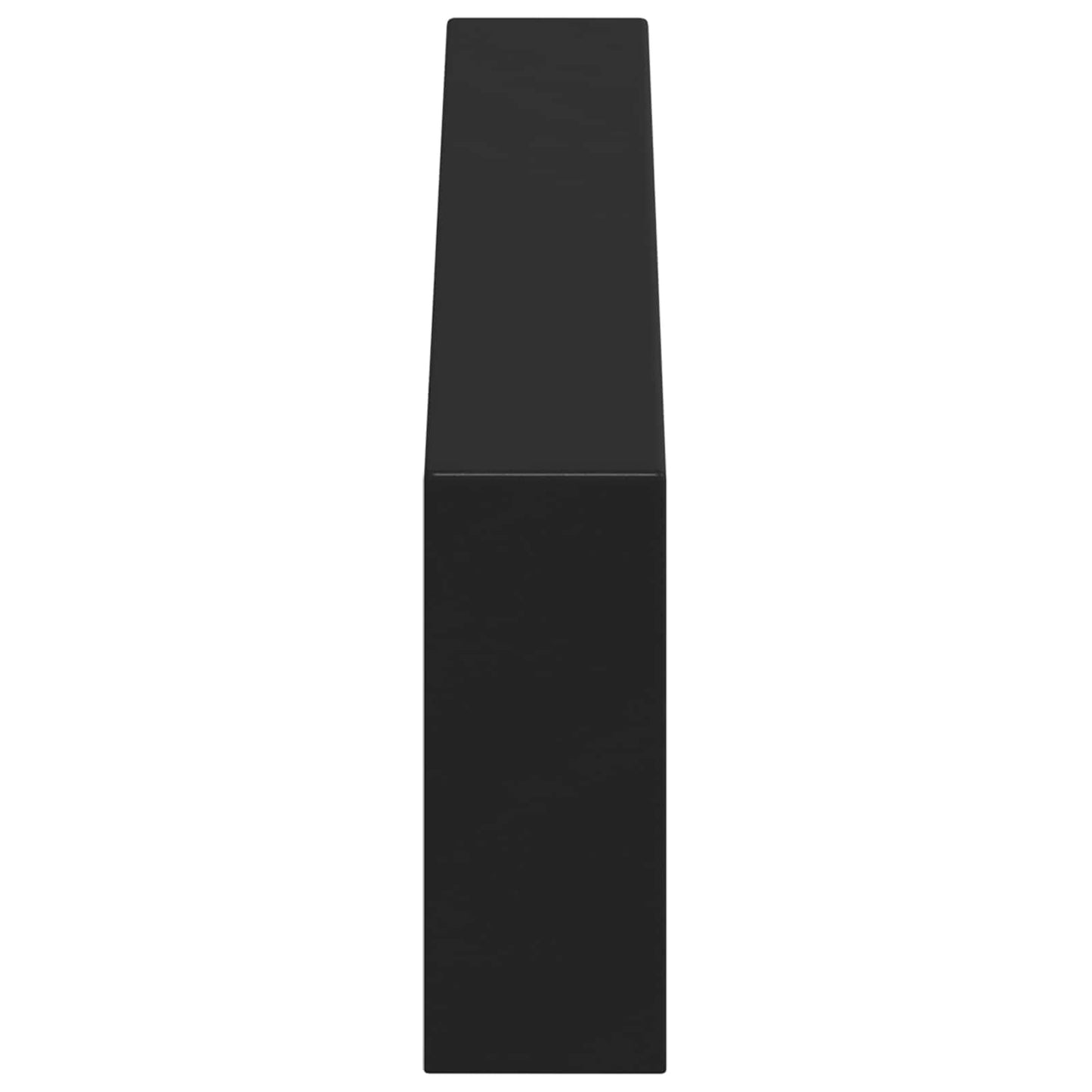 Furniture Feet 12 pcs Black 311 x 40.5 x 100 mm Iron