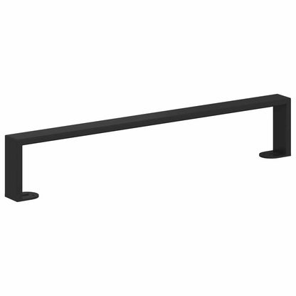 Furniture Feet 12 pcs Black 546 x 40.5 x 100 mm Iron
