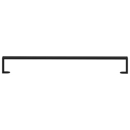 Furniture Feet 2 pcs Black 796 x 40.5 x 100 mm Iron