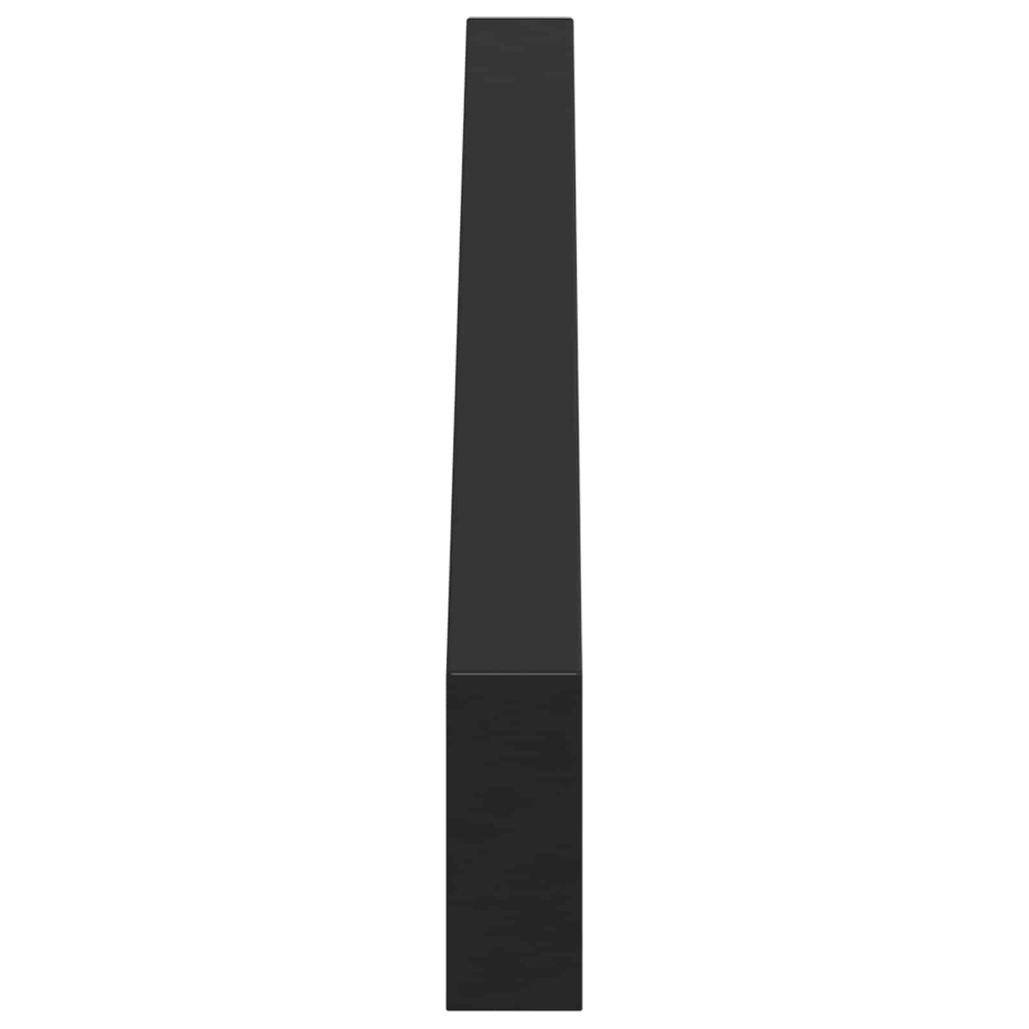Furniture Feet 12 pcs Black 796 x 40.5 x 100 mm Iron