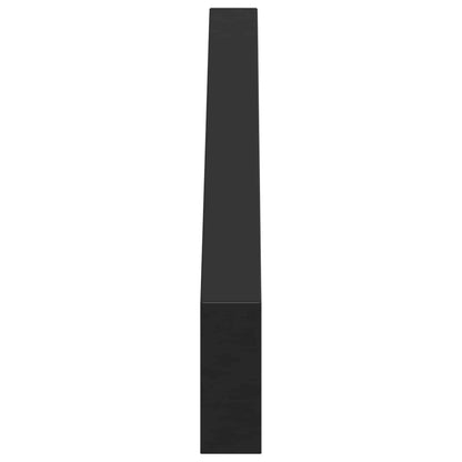 Furniture Feet 12 pcs Black 796 x 40.5 x 100 mm Iron