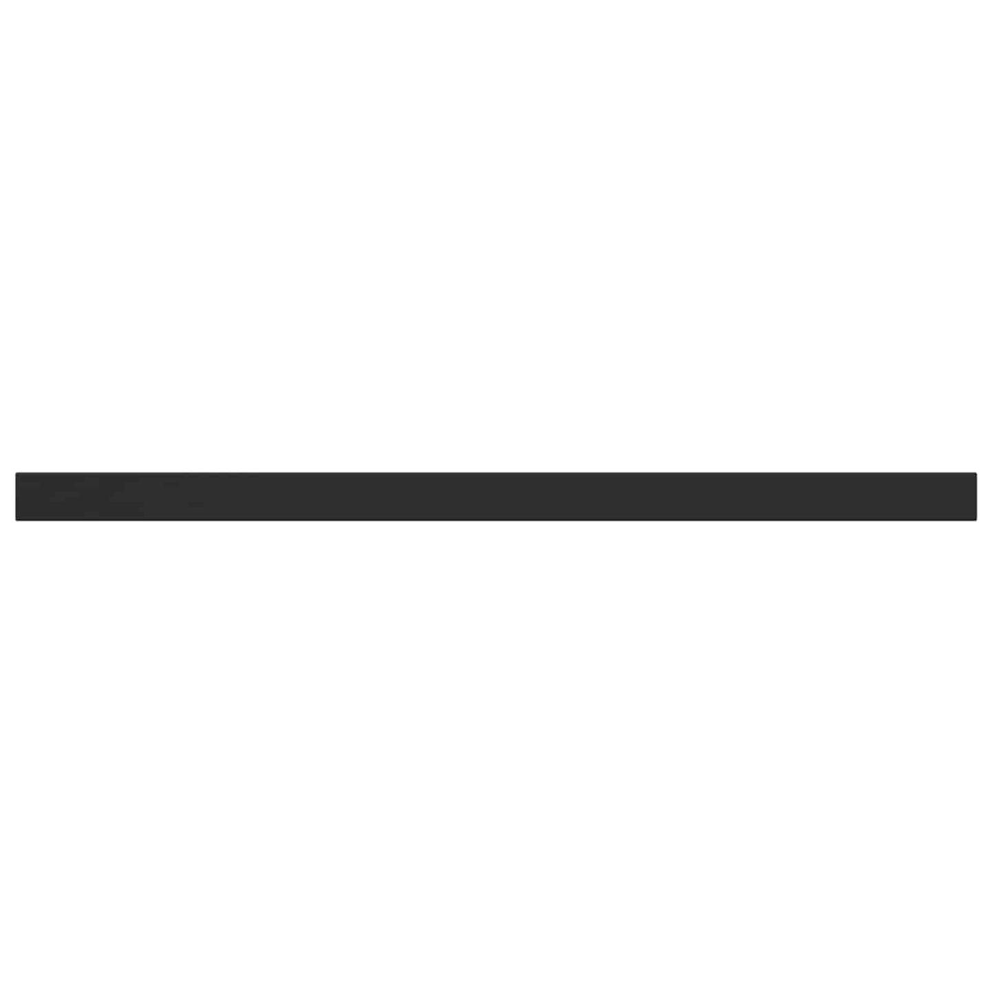 Furniture Feet 12 pcs Black 796 x 40.5 x 100 mm Iron