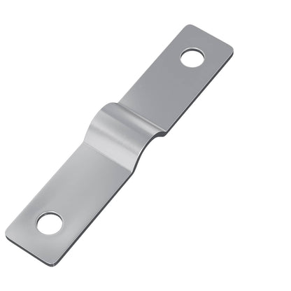 Strike Plate 12 pcs Silver 50 x 10 x 1.2 mm Iron