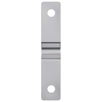 Strike Plate 12 pcs Silver 50 x 10 x 1.2 mm Iron