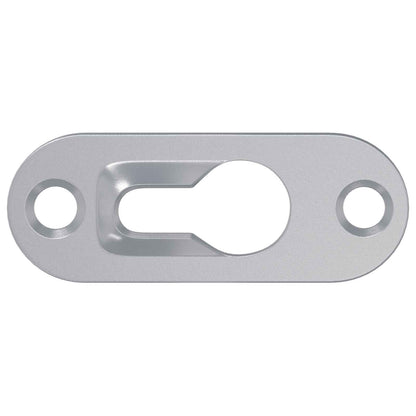 Keyhole Hanger 3673 pcs Silver 45 x 16 x 3.5 mm Iron