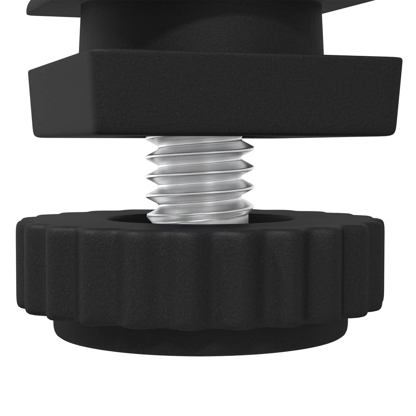 Furniture Levelers Adjustable 2 pcs Black M6 PP