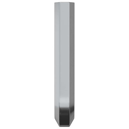 Hex Key 12 pcs Silver 20 x 52 mm Steel