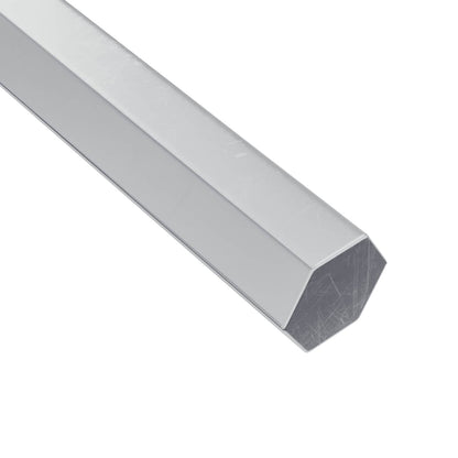 Hex Key 2 pcs Silver 22 x 66 mm Steel