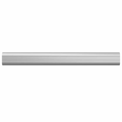 Closet Rod 12 pcs Silver 264 x 15 x 29 mm Aluminium Alloy