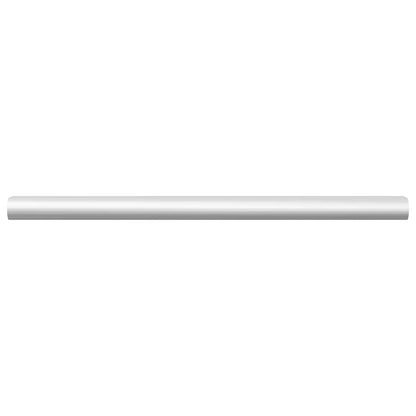 Closet Rod 12 pcs Silver 264 x 15 x 29 mm Aluminium Alloy