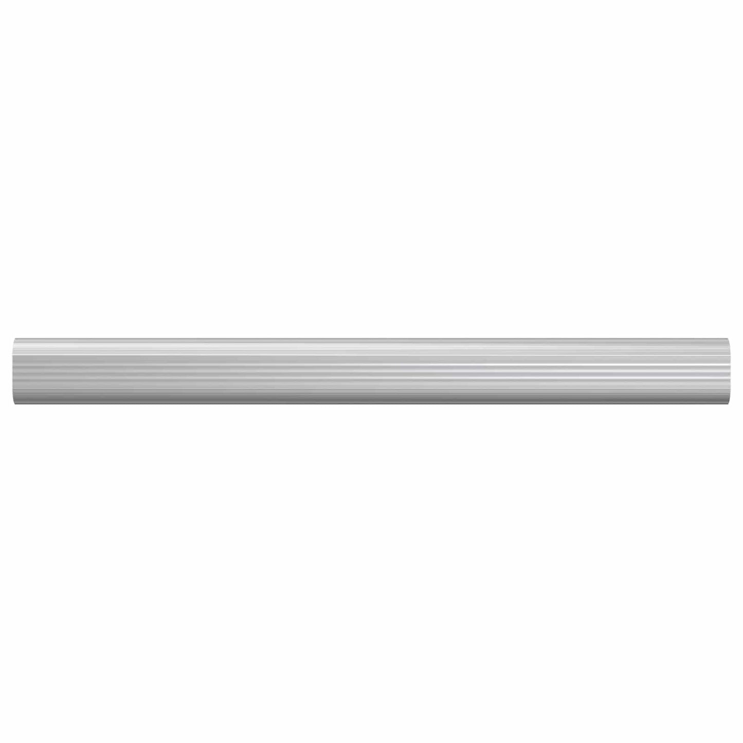 Closet Rod 12 pcs Silver 316 x 15 x 29 mm Aluminium Alloy
