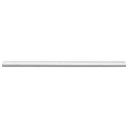 Closet Rod 2 pcs Silver 464 x 15 x 29 mm Aluminium Alloy