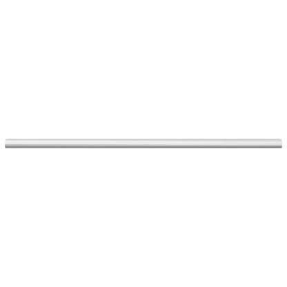 Closet Rod 2 pcs Silver 472 x 15 x 29 mm Aluminium Alloy