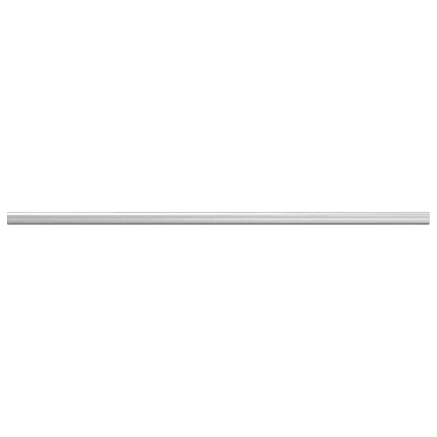 Closet Rod 2 pcs Silver 964 x 15 x 29 mm Aluminium Alloy