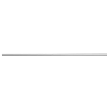 Closet Rod 2 pcs Silver 964 x 15 x 29 mm Aluminium Alloy