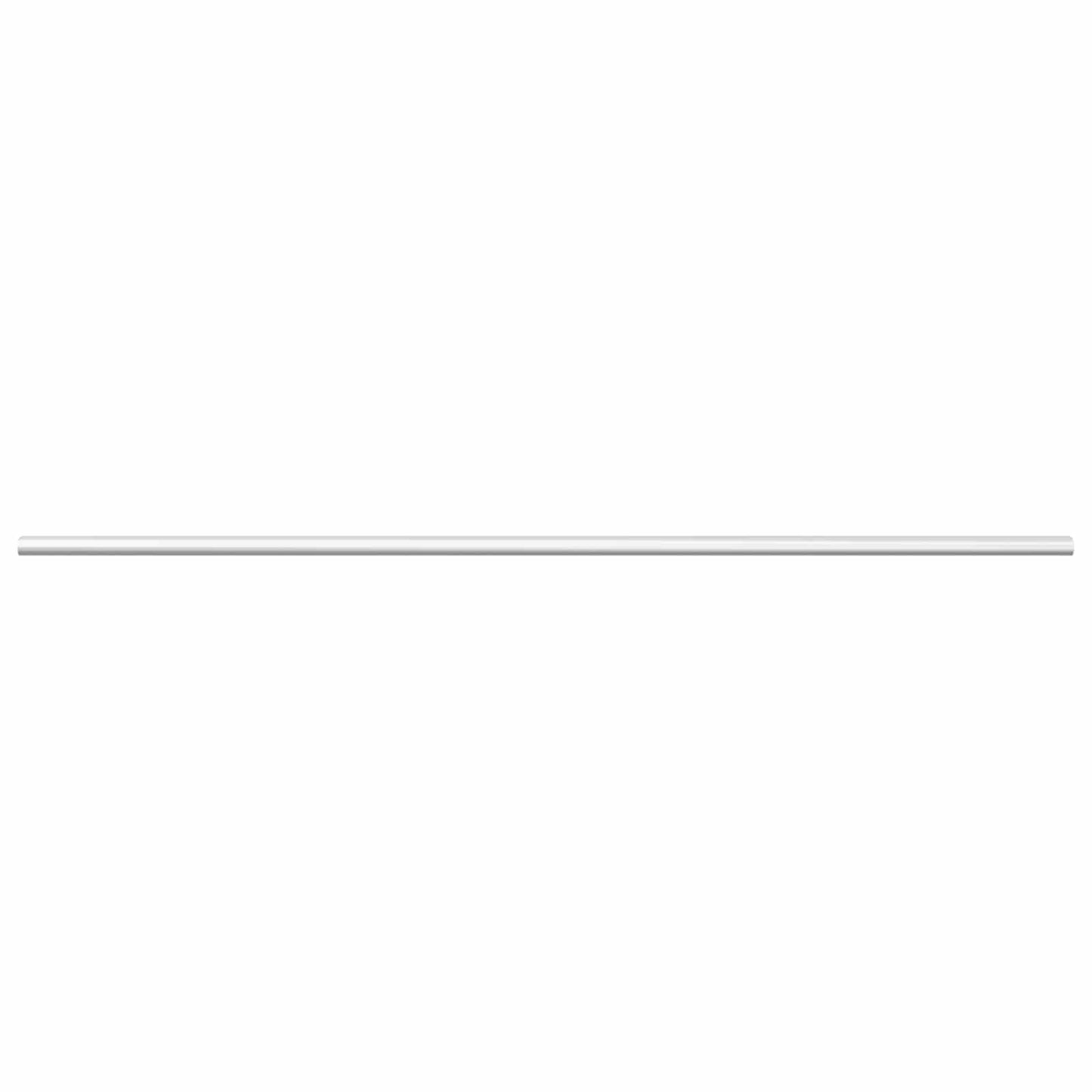 Closet Rod 2 pcs Silver 964 x 15 x 29 mm Aluminium Alloy