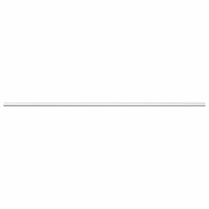 Closet Rod 2 pcs Silver 964 x 15 x 29 mm Aluminium Alloy