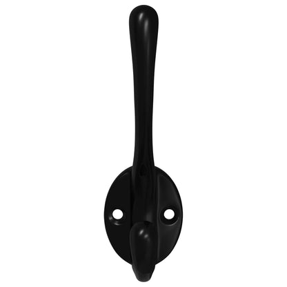 Clothes Hook 346 pcs Black 102 x 29 x 47mm Zinc Alloy