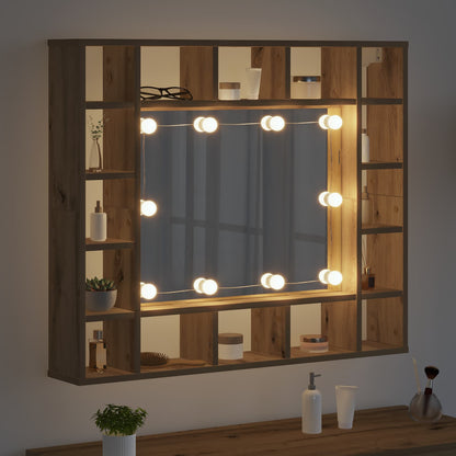 Mirror Lights White 4.5 x 4.5 x 4.7 cm Plastic