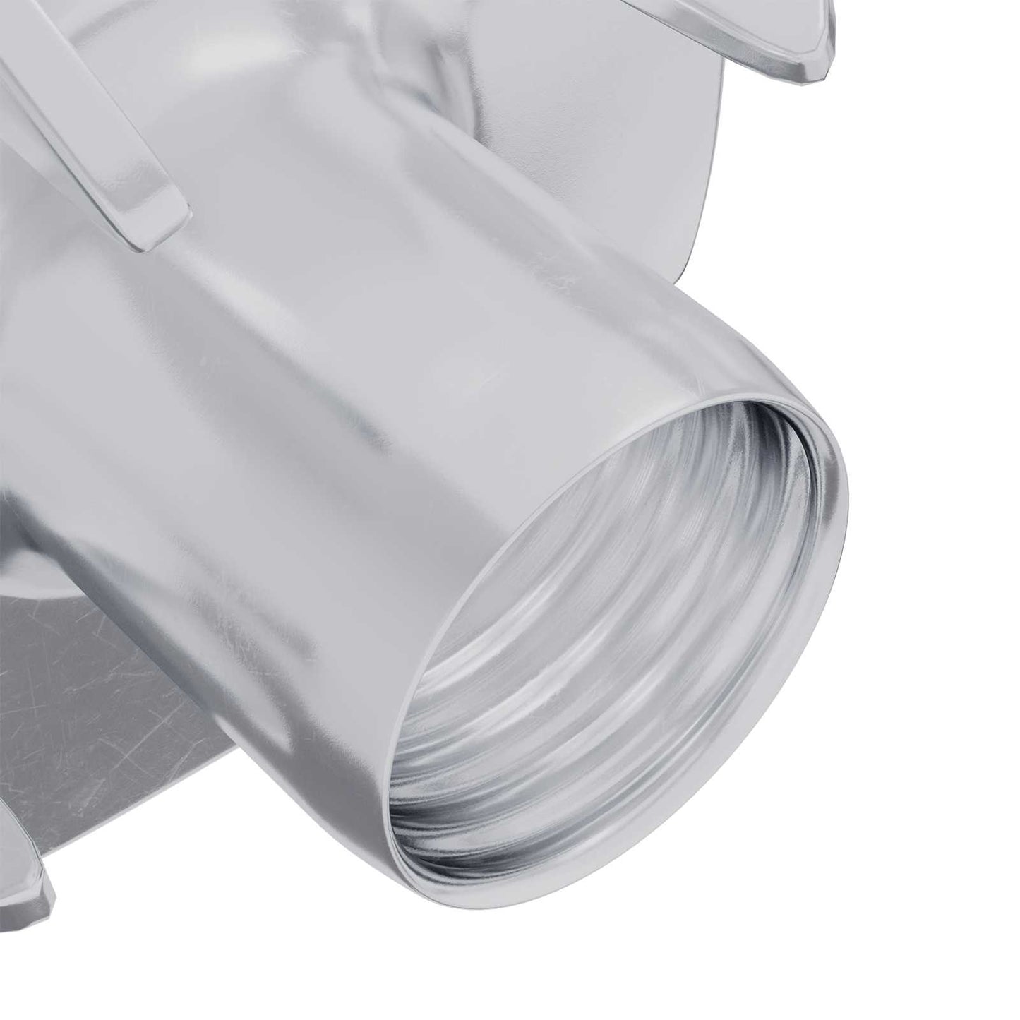 Pronged T-nut 7200 pcs Silver M6 mm Steel
