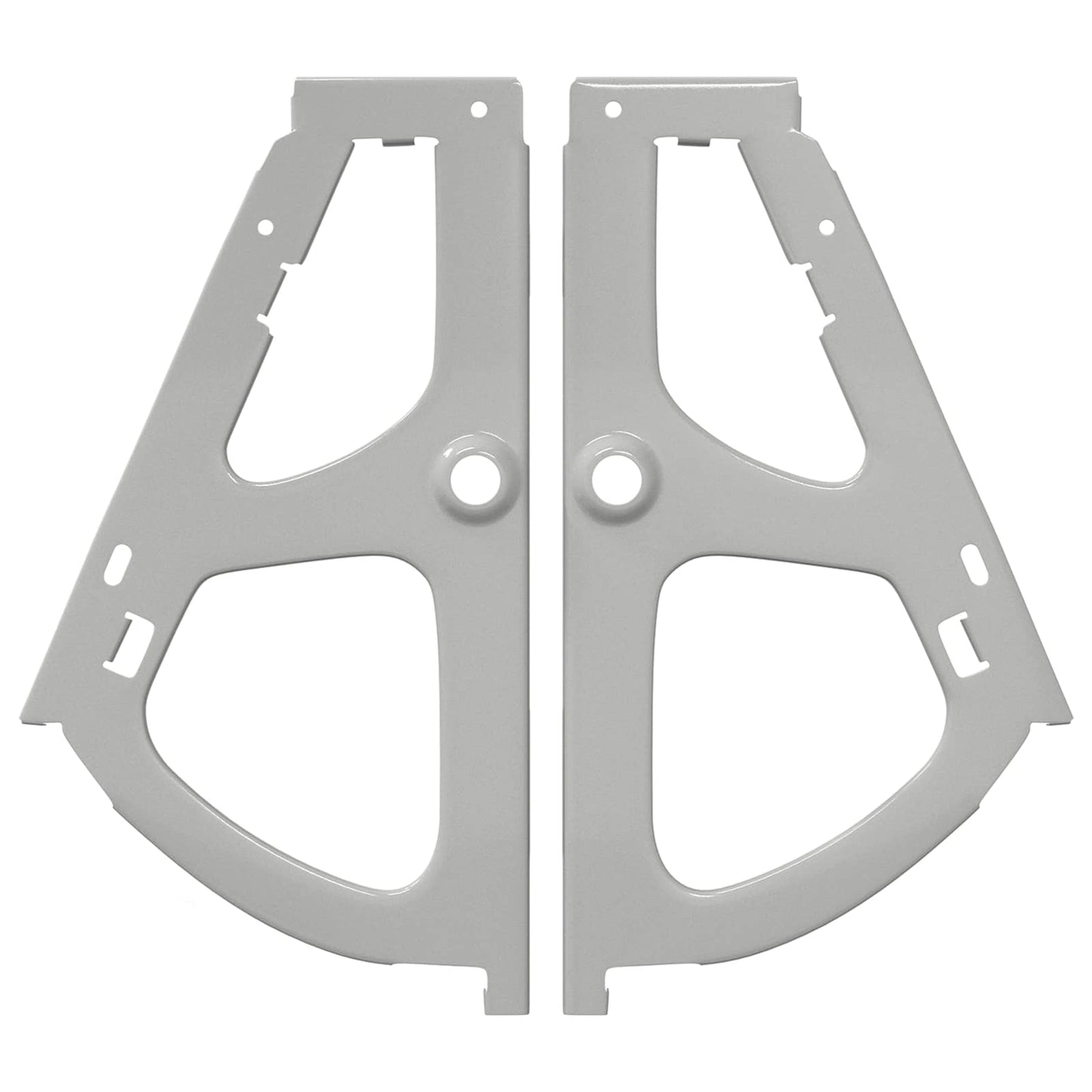 Flip Drawer Hinge 2 pcs Silver 235 x 155 x 30 mm Iron