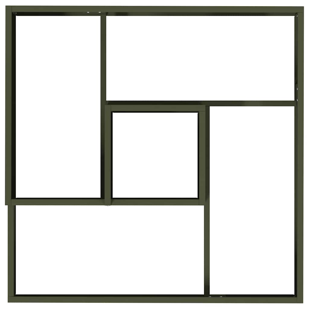 Garden Planter Olive Green 80 x 80 x 50 cm Cold-rolled Steel