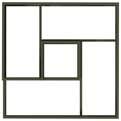 Garden Planter Olive Green 80 x 80 x 50 cm Cold-rolled Steel