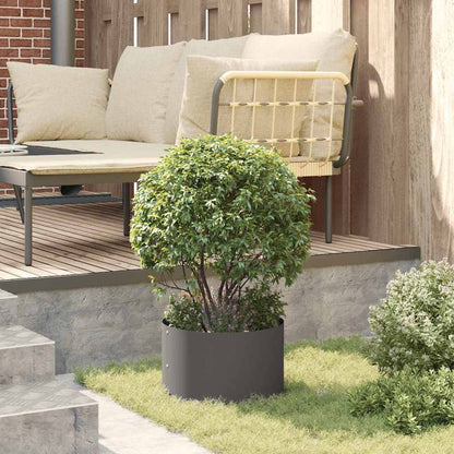 Planter Ring Black 30 x 30 x 20 cm Cold-rolled Steel