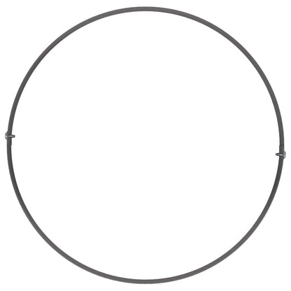 Planter Ring Black 30 x 30 x 20 cm Cold-rolled Steel