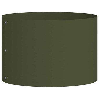 Planter Ring 5 pcs Olive Green 30 x 30 x 20 cm