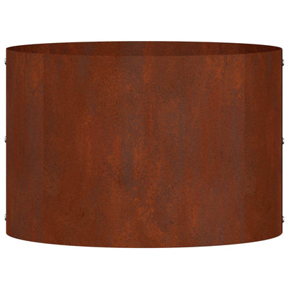 Planter Ring Rusty 30 x 30 x 20 cm Weathering Steel