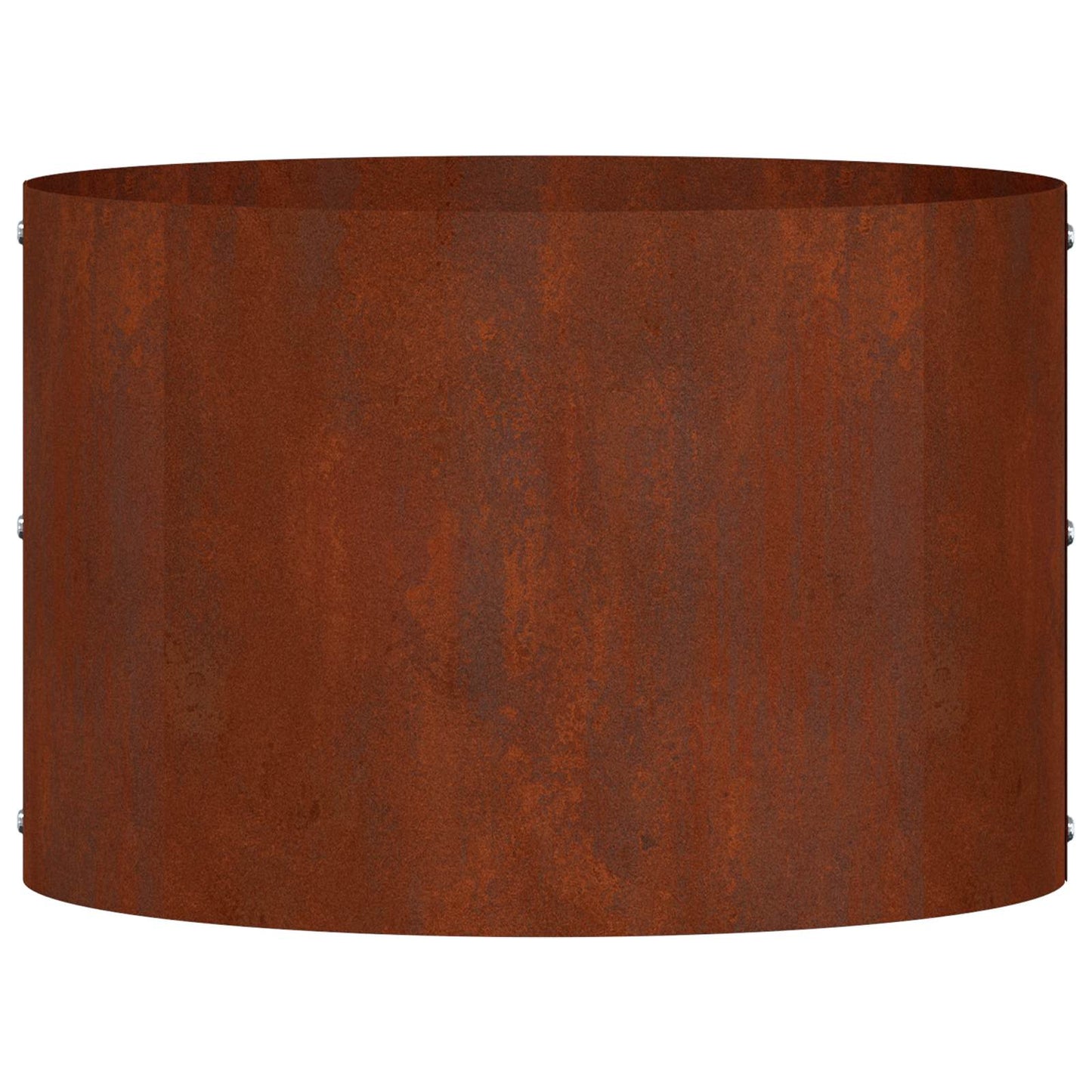 Planter Ring 5 pcs Rusty 30 x 30 x 20 cm Weathering Steel