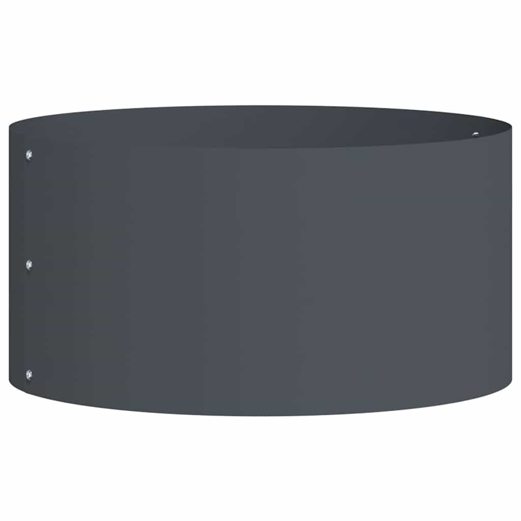 Planter Ring 5 pcs Anthracite 40 x 40 x 20 cm Cold-rolled Steel