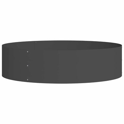Planter Ring 5 pcs Black 80 x 80 x 20 cm Cold-rolled Steel